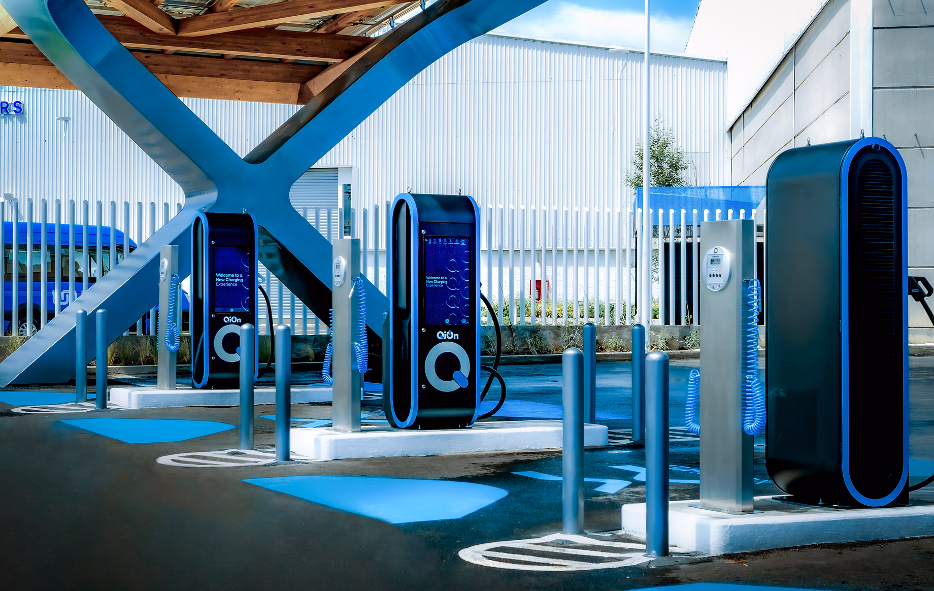 QiOn THUNDERSET MultiMegawatt distributed charging system