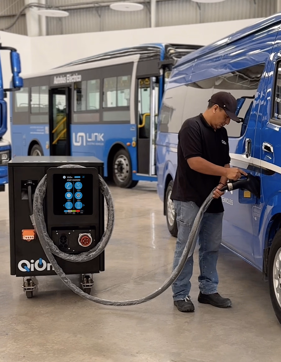 QiOn QDDC in‑house production with mining truck