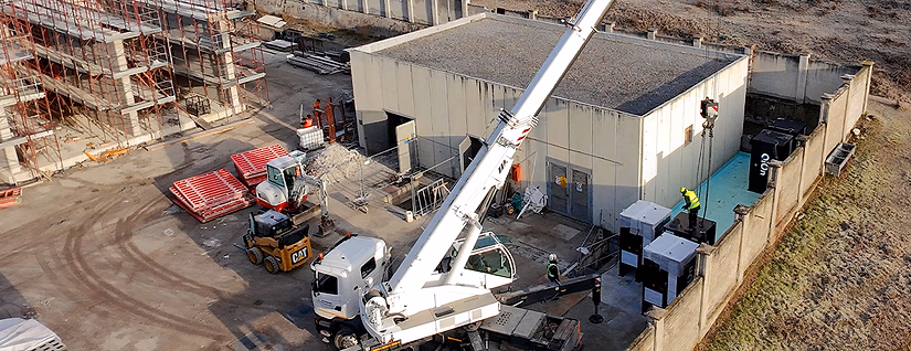 Photovoltaic with BESS technology provided by QiOn in Italy