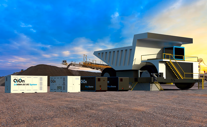 Full distributed mining solution proposal with QiOn devices.