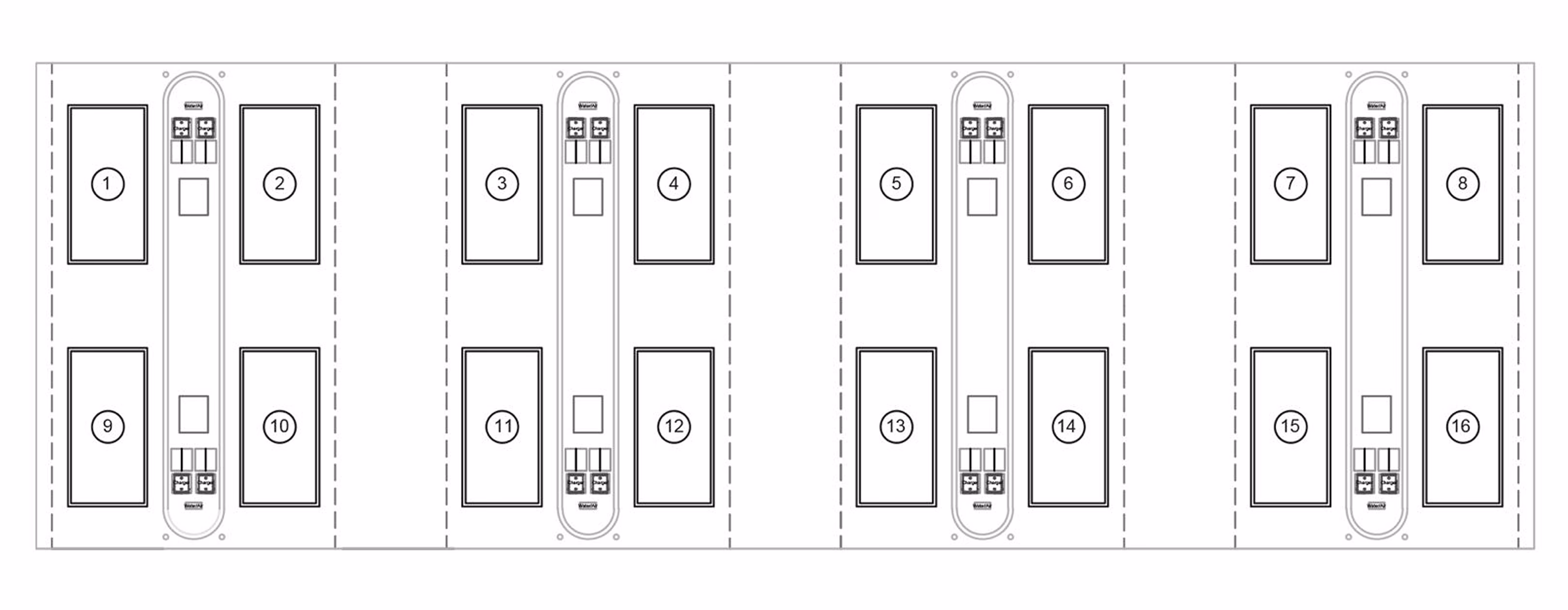Type F configuration